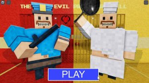 МАЙНКРАФТ BARRY против МАЙНКРАФТ CHEF BARRY в BARRY'S PRISON RUN! в РОБЛОКС(#ROBLOX)