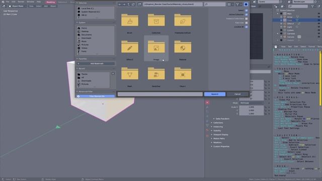 How to create a materials library in Blender смотреть онлайн