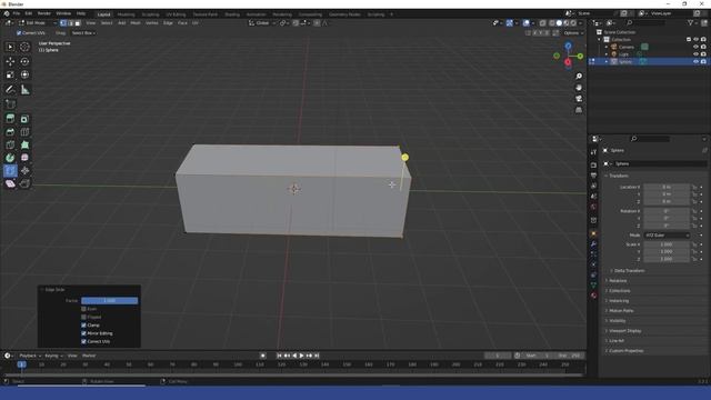 cartoon video blender tutorial 13 (Edge slide, Vertex slide, Shrink/fatten, push/pull Tool) смотреть онлайн
