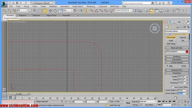 3ds Max extended splines-8.bölüm 4. ders смотреть онлайн