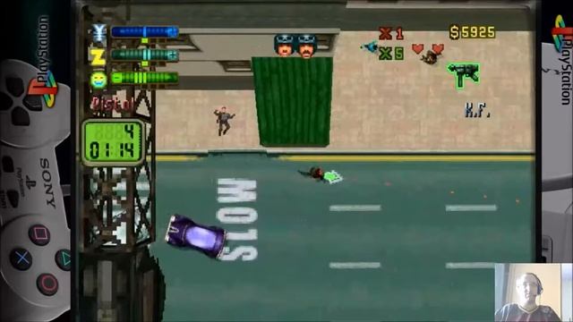 Retropie PSX GTA 2 смотреть онлайн