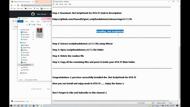 How to install Script Hook in GTA IV | Net Script Hook for GTA IV | Install Mods In GTA IV смотреть онлайн