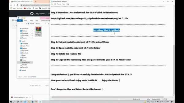 How to install Script Hook in GTA IV | Net Script Hook for GTA IV | Install Mods In GTA IV