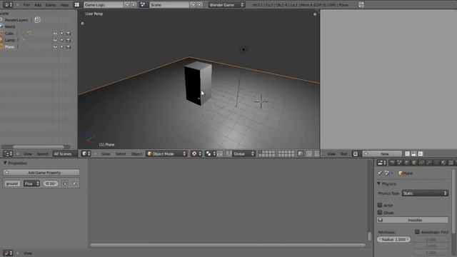 How to Make an FPS in Blender 2.5: Tutorial 1 смотреть онлайн