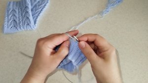 Узор для ажурных носков "Нежность" 37–39 размер