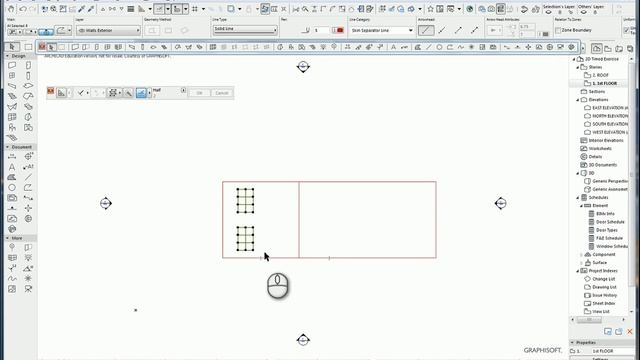 2D Timed Exercise Using ArchiCAD Release 20 смотреть онлайн