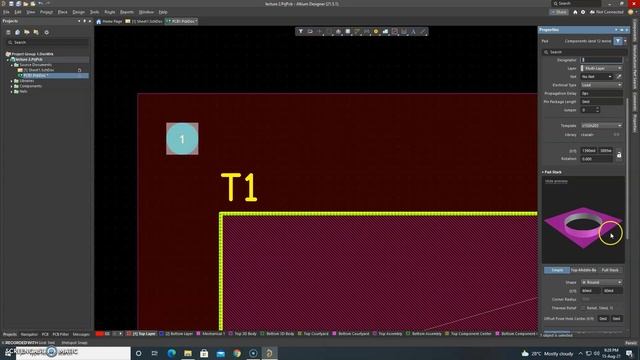 How to Design PCB in Altium Designer (lecture 3) смотреть онлайн