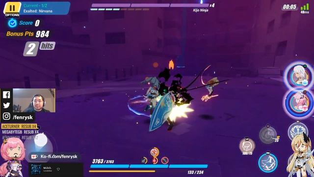 [EX Nirvana 452-453D] ELYSIA / HS / CAROLE VS SHADOW KNIGHT (SEA 658 / EU 582) смотреть онлайн