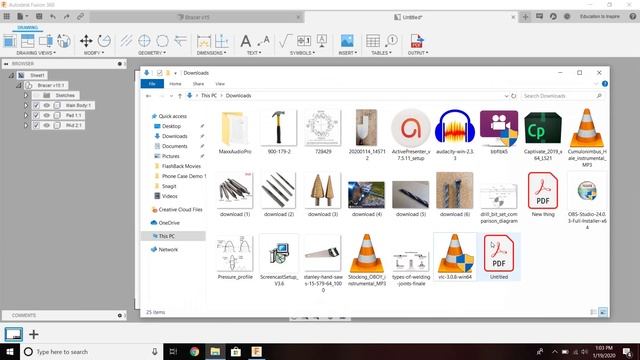 Fusion 360 Leather Pattern to .PDF - Part 1 смотреть онлайн