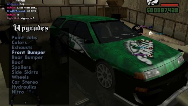 GTA SA Car Modding