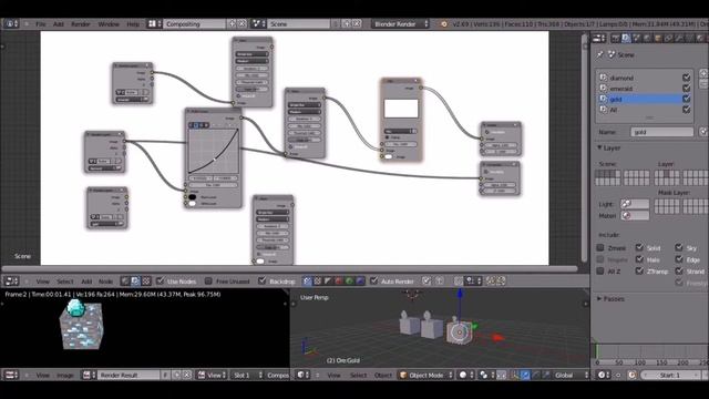 Blender : How To Composite/Add Glare Effects And Darken Things In Blender смотреть онлайн
