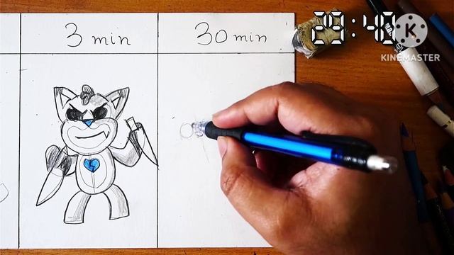 Drawing Frowny Fox in 30 sec, 3 min, 30 min | Rejected Critters Gametoons | Poppy playtime chapter смотреть онлайн
