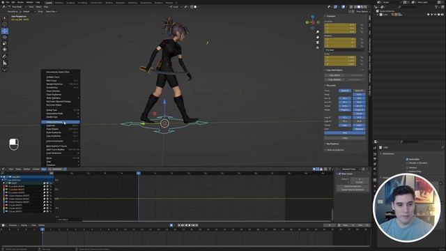 How to Easily Translate a Walk Cycle Forward in Blender: Animation Tips & Tricks смотреть онлайн