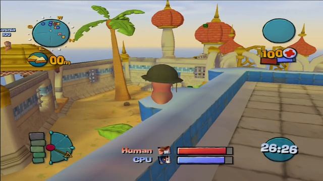 Worms 4 Mayhem 720p - Xbox Original 128mb - Forced HD resolution via hex edit [ OgXHD ] смотреть онлайн