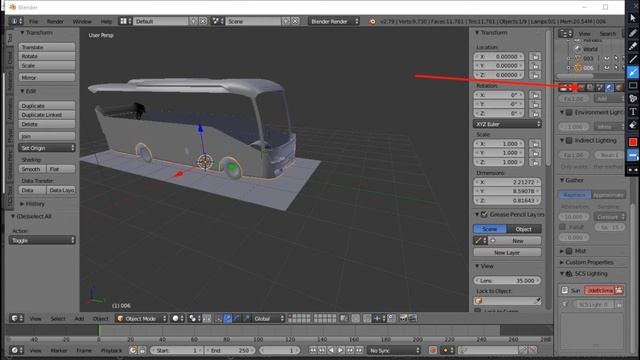 Tutorial Blender Bake Ambient Occulusion(AO) for ETS2. (part1) смотреть онлайн