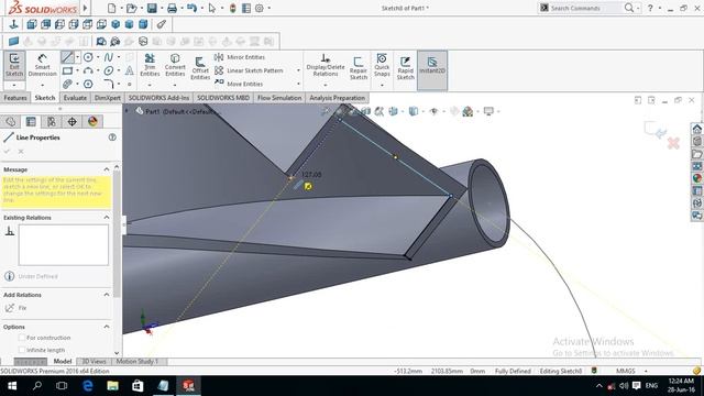SolidWorks Tutorial [[[ Spiral Play Slide ]]] 1/3 смотреть онлайн