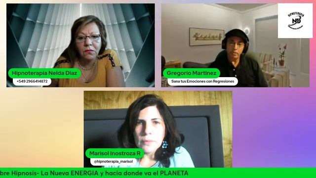Charlando de HIPNOSIS-"LA Nueva ENERGIA" y hacia donde va el "PLANETA"-Gregorio Martínez, Hipnotera смотреть онлайн