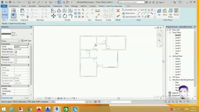 SMART REVIT (BIM)/ AHMED SALAMA DAPOUR floor door window 7 смотреть онлайн