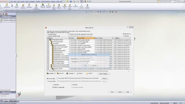 Q&A - How can I send SolidWorks assembly files to someone outside of the office? смотреть онлайн