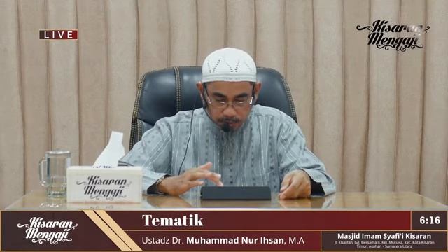 🔴 [LIVE] Tematik - Ustadz Dr. Muhammad Nur Ihsan, M.A.-حفظه الله- смотреть онлайн