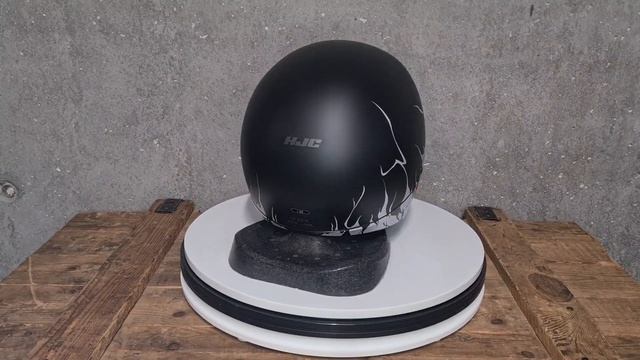 Kask HJC I20 Scraw black/white / kask z zębami www.standomotor.com смотреть онлайн