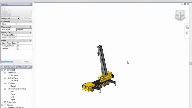 Revit Advanced Family Creation - Parametric Crane - Part 1 смотреть онлайн