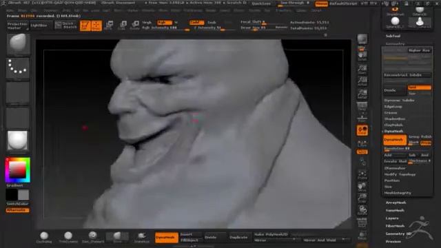 Ursula´s Creature sulpt practice in Zbrush смотреть онлайн