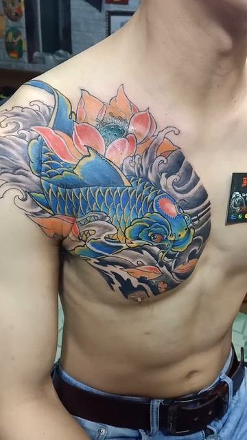 Hình xăm cá chép đẹp.hình xăm quận 9 смотреть онлайн