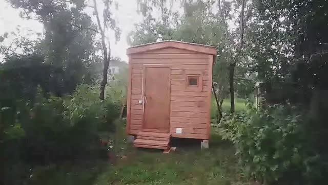 Баня "Каркасная" 2 метра с торцевым входом купить в Нижнем Новгороде. смотреть онлайн