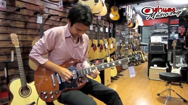 รีวิว กีต้าร์ไฟฟ้า Mclorence Sg100 + Vox Mini 3 G2 by ข้าวตู เต่าแดง (Taodang) смотреть онлайн