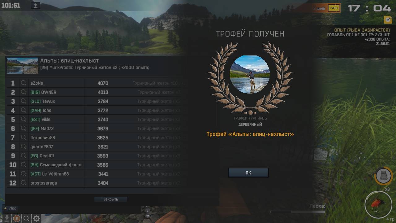 Fisher Online Альпы