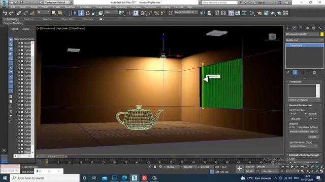 3DsMax Tutorials, Learn Concept of Photometric Lights in 3dsmax P1 смотреть онлайн
