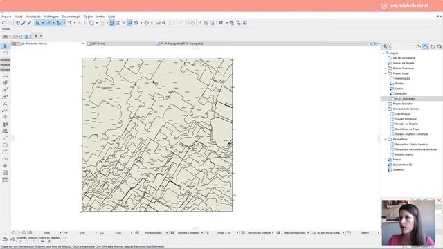 ENTORNO URBANO no Archicad a partir de um levantamento topográfico DWG смотреть онлайн