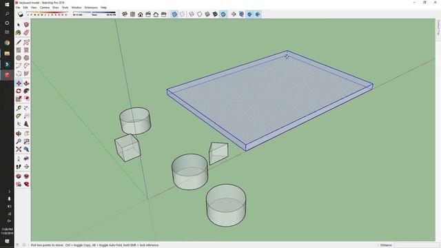 Sketchup Tutorial 4: Toolbars (Beginner & Intermediate) смотреть онлайн