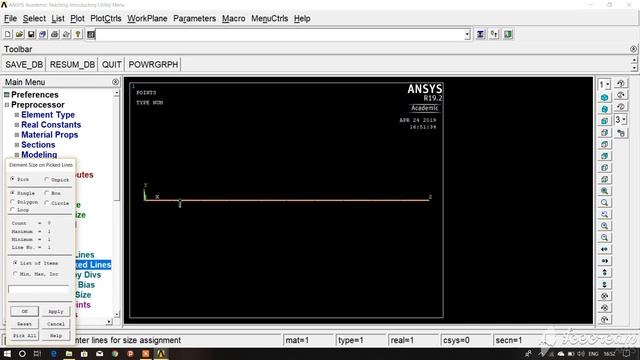 CANTILEVER ANALYSIS WITH ANSYS MECHANICAL APDL смотреть онлайн