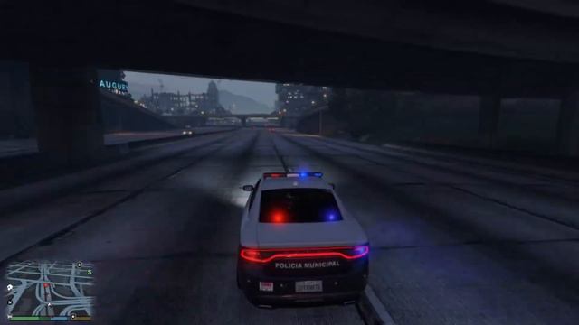GTA 5 POLICIA |Dodge Charger Policia Municipal | COCHE BLINDADO | LSPDFR Oficial Guzmán смотреть онлайн