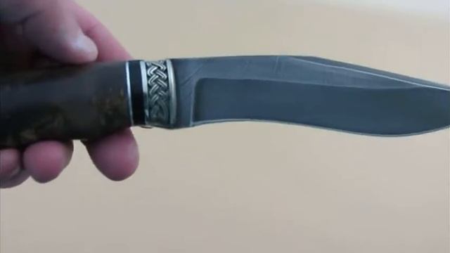 Нож «ТАГАР» дамаск, кап клена артикул 12006 смотреть онлайн