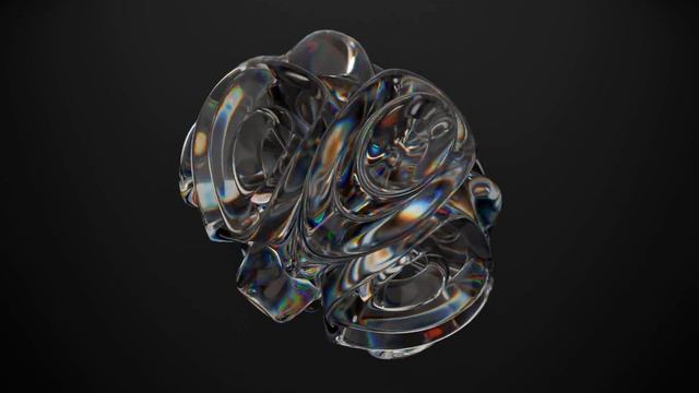 Glass Dispersion Material in Blender. Cycles Render Engine. Abstract Background Animation. смотреть онлайн