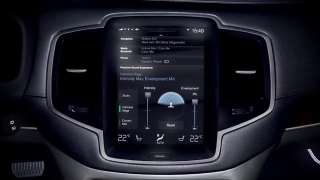 147107 The all new Volvo XC90 Bowers Wilkins audio system animation смотреть онлайн