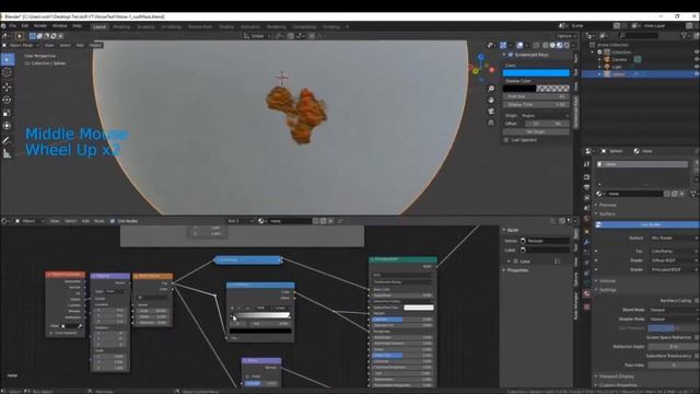 Material Shader and Noise Texture Node - Noob to Pro Blender Tutorial смотреть онлайн