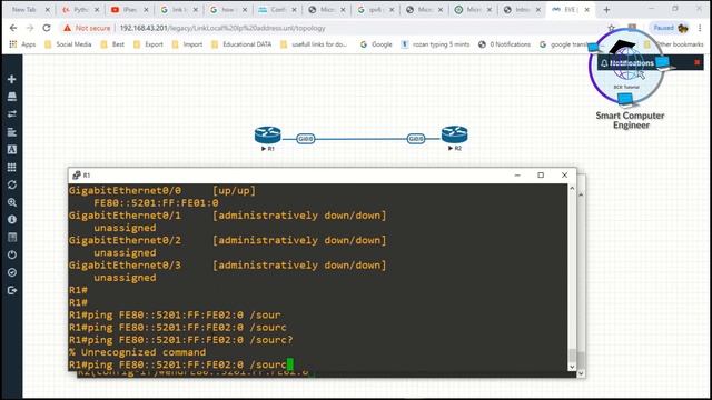 Modified EUI 64 Extended Unique Identifier in Link Local Address with Practical LAB in Urdu смотреть онлайн