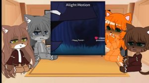 Реакция котов воителей на будущее /RUSS/Warriorscats/Белка/Ежевика/Листвичка/Уголёк