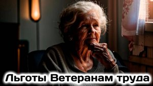 Льготы Ветеранам труда. Размер Пенсии Ветеранов Труда будет Повышен