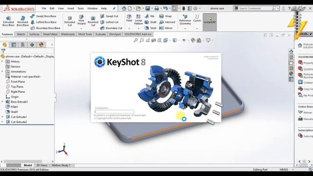 Make your design look amazing 🔥🔥🔥 Solidworks to Keyshot 👌 смотреть онлайн