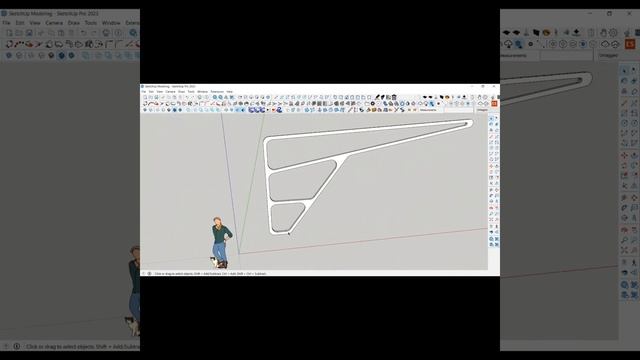 How to Learning SketchUp 3D Modeling Car parking смотреть онлайн