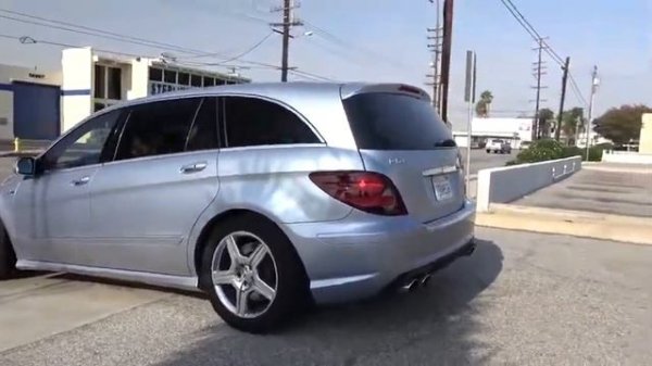 The Insane 500 HP Mercedes R63 AMG Sleeper Minivan