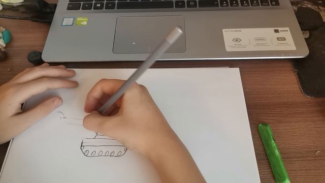 Как нарисовать танк КВ-2