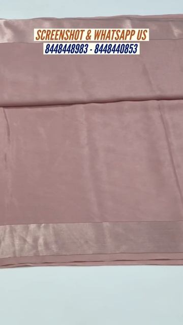 Wrinkle Crepe Silk With Jamewar Brocade Blouse | Priced at ₹1,150/- Shipping Extra | #saree #sanjar смотреть онлайн