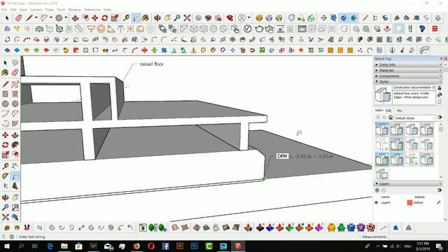 Construction Details in Sketchup 2019 смотреть онлайн