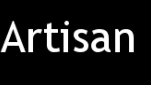 How to Pronounce Artisan смотреть онлайн